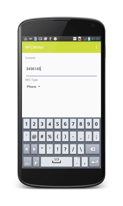 galaxy nexus nfc tags|android nfc tagwriter.